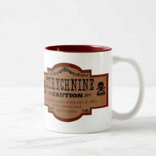 Victorian Poison Mug - Strychnine