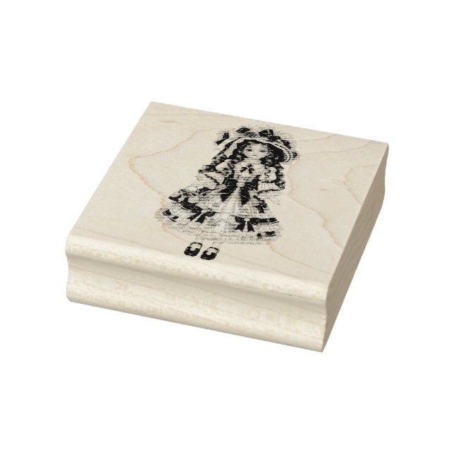 Victorian Porcelain Doll Stamp (Stamp)