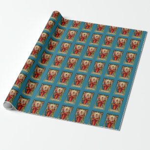 Victorian  Postcard The Magi Wisemen gift wrap