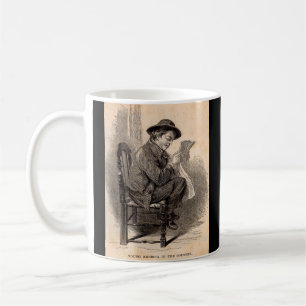 Victorian print Young America in the Country Coffee Mug