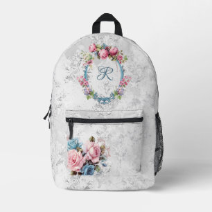 Victorian Regency Personalised Printed Backpack