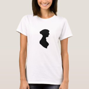 Victorian Regency Woman Silhouette Independent Art T-Shirt