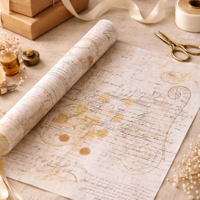 Victorian Reverie Collage Tissue Paper (Creator Uploaded)