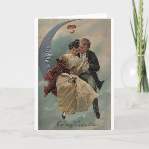 Victorian Romance Valentine's Day Card