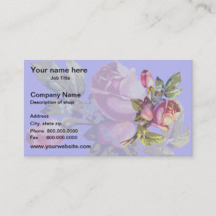Victorian Rose Business Card