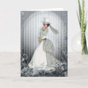 Victorian Rose Card