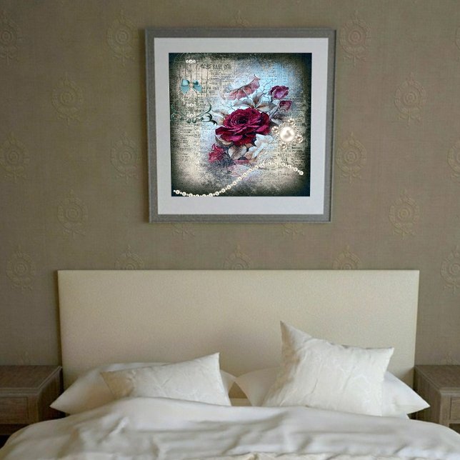 Victorian Rose Ephemera Poster (Creator Uploaded)