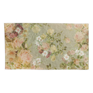 Victorian Rose Pillowcases, King Size Pillowcase