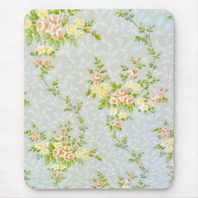 Victorian Roses and Mouse Pad (Front)