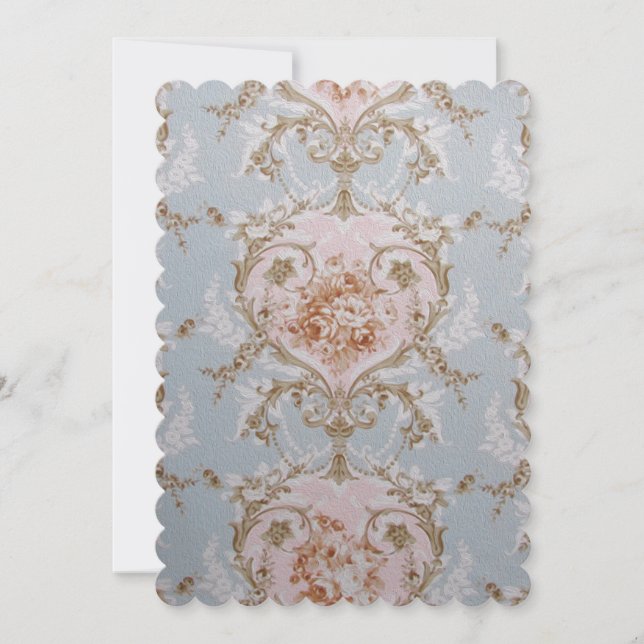 Victorian Roses - Invitations / RSVP Antoinette (Front)