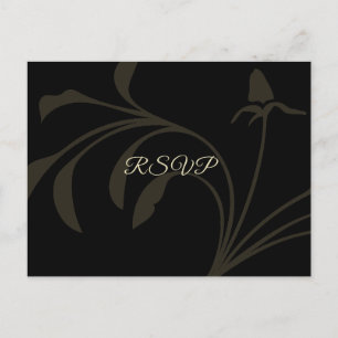 Victorian Roses RSVP Postcard