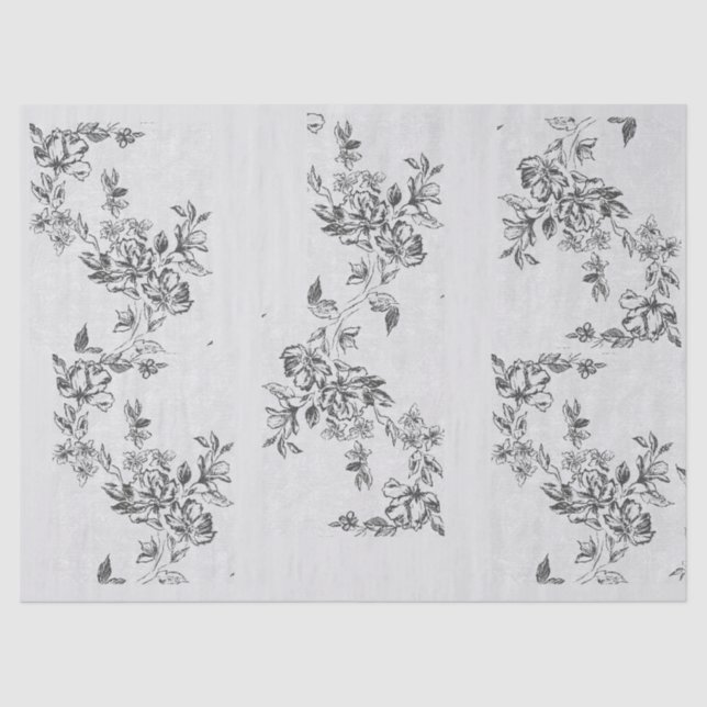 Victorian Roses Tissue Paper (Front)