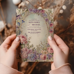 Victorian Royal Elegance Wedding Invitation