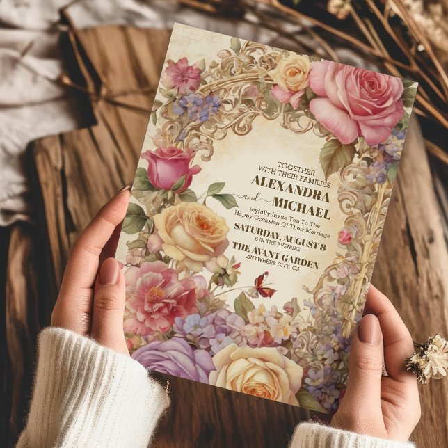 Victorian Royal Elegance Wedding Invitation (Creator Uploaded)