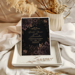 Victorian Royal Gothic Bridal Invitation