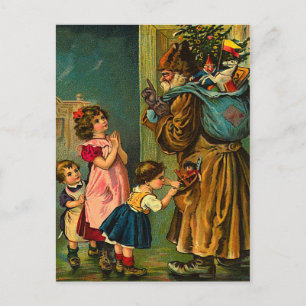 Victorian Santa Claus Christmas Postcards