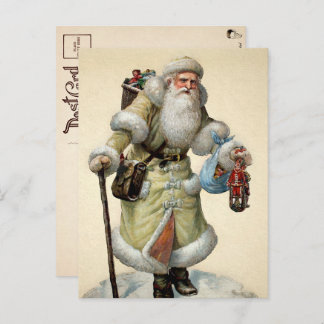 Victorian Santa Postcard