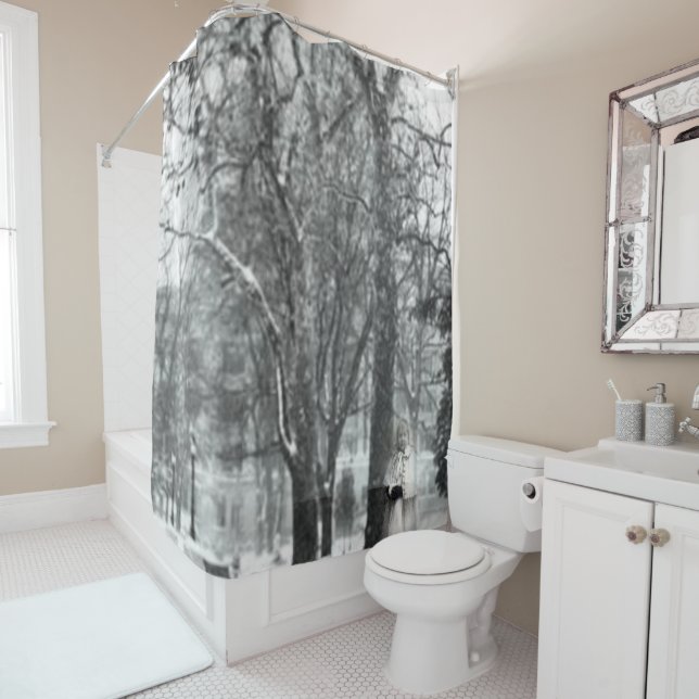 Victorian Shower Curtain (In Situ)