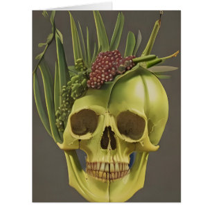 Victorian Skull, Aloe, and Grapes All Occasions 
