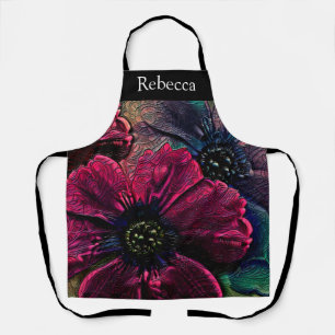 Victorian Splendor: Exquisite Floral Design Apron
