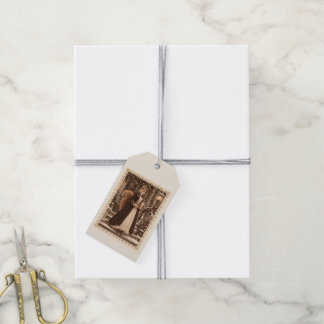 Victorian Squirrel Christmas Gift Tags