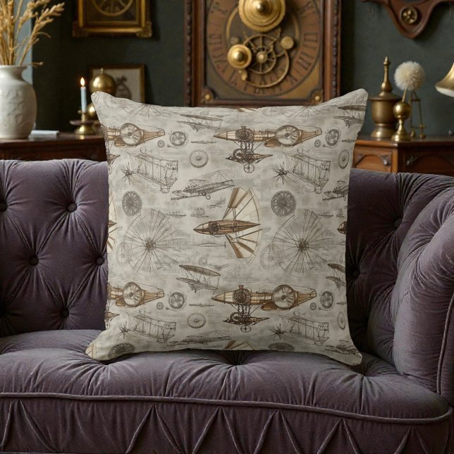 Victorian Steampunk  Cushion (Creator Uploaded)