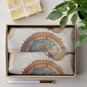 Victorian Steampunk Tissue Paper