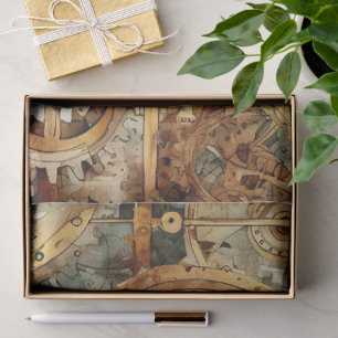 Victorian Steampunk Tissue Paper