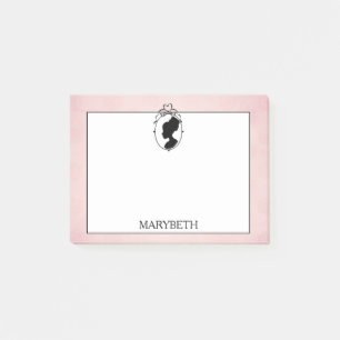 Victorian Style 60s Cameo Post-It Notes