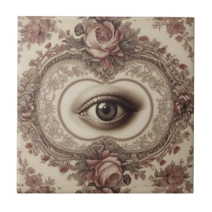 Victorian style  ceramic tile