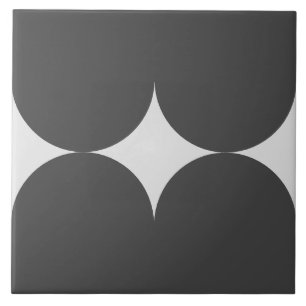 Victorian Style Circles Pattern Tile