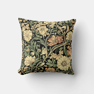 Victorian-style floral pattern  cushion