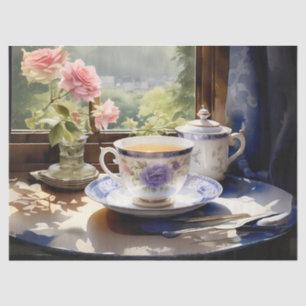 Victorian Tea Party Decoupage Tissue Paper