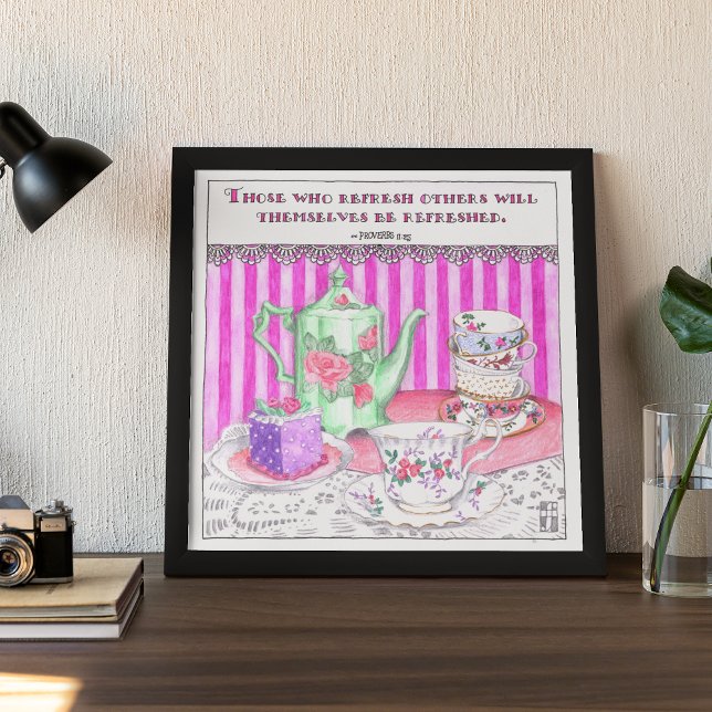 Victorian Tea Party Poster (Creator Uploaded)