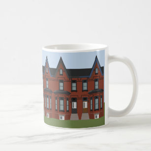 Victorian Townhouses Mug