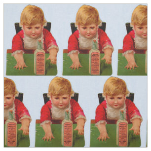 Victorian trade card: Scott's Emulsion Castor Oil Fabric