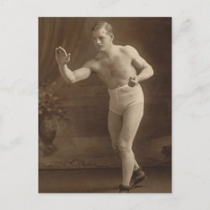 Victorian Underwear Model Postcard