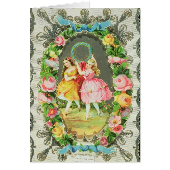 Victorian Valentine Card (Front)