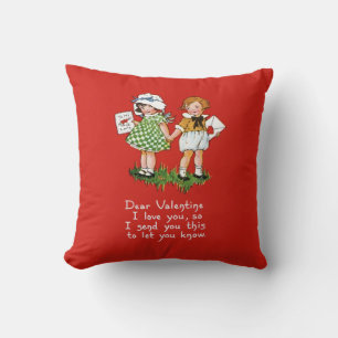 Victorian Valentine Cushion