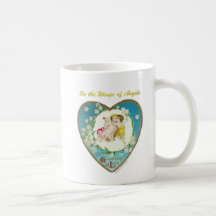 Victorian Valentine On the Angels of Angels Gifts Coffee Mug