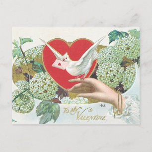 Victorian Valentine Postcard