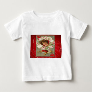 Victorian Valentine The Queen Of Hearts Baby T-Shirt