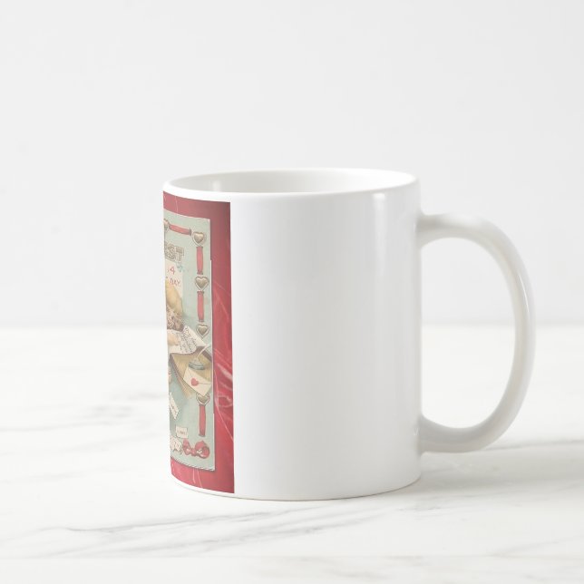 Victorian Valentine To My Dearest Coffee Mug (Right)