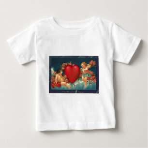 Victorian Valentine To My Valentine Baby T-Shirt
