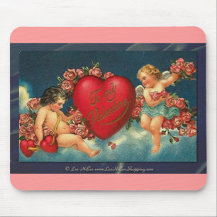 Victorian Valentine To My Valentine Mouse Pad