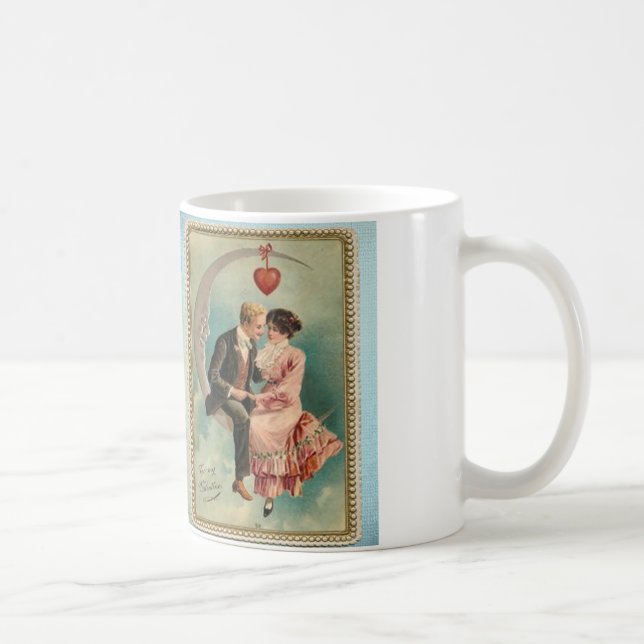victorian valentines coffee mug (Right)