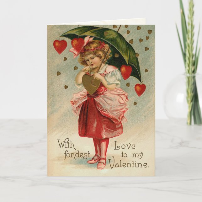 Victorian Valentine's Day Card (Front)