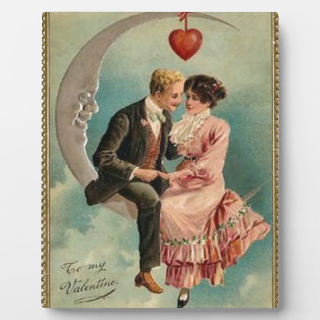 Victorian valentines plaque (Front)