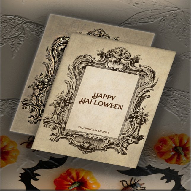 Victorian Vampire Halloween  Card (Creator Uploaded)