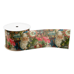 Victorian Vintage Christmas Satin Ribbon